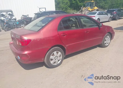 2006 Toyota Corolla Le z USA, uszkodzony, nr VIN 2T1BR32E76C671950